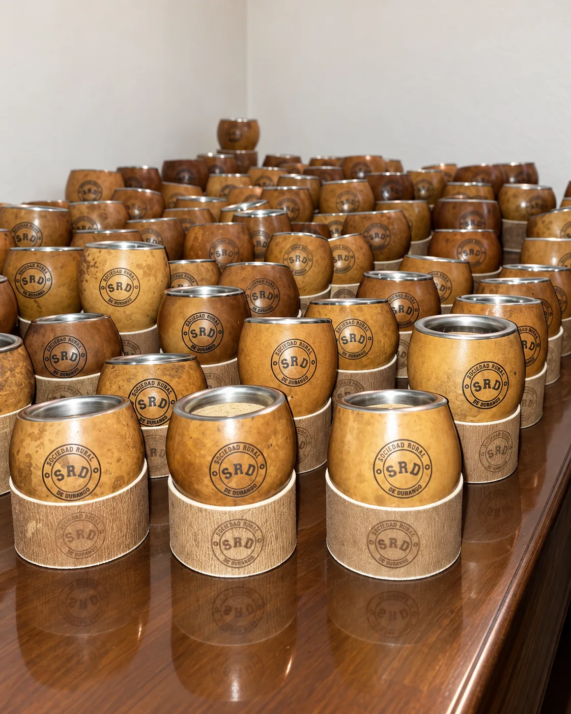 Pedido de mates grabados para la Sociedad Rural de Durazno
