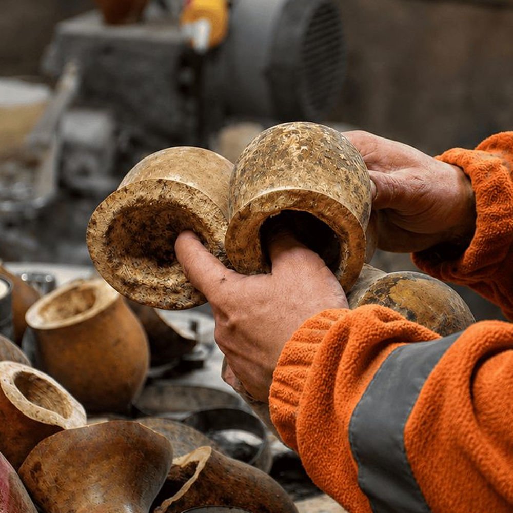 Así nace un mate de verdad, con tradición y dedicación